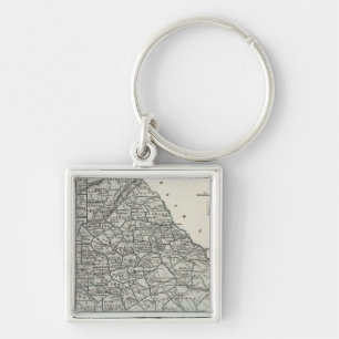 Georgia Atlas Map Key Ring