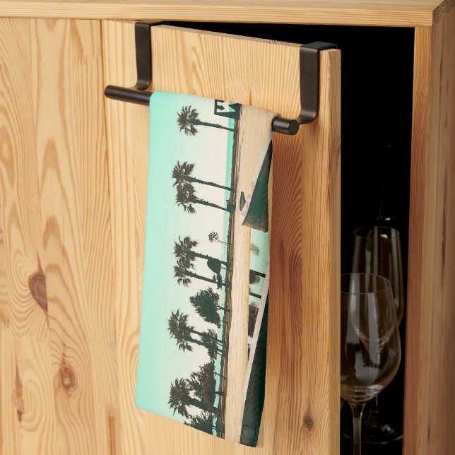 Georgia Batumi Architecture Landscape Tea Towel (Thirds Fold)