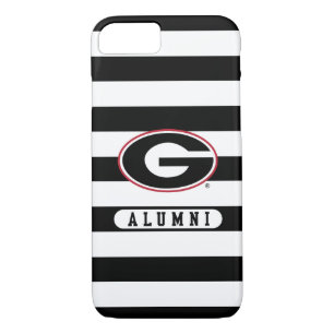 Georgia Bulldogs Alumni   Stripes iPhone 8/7 Case