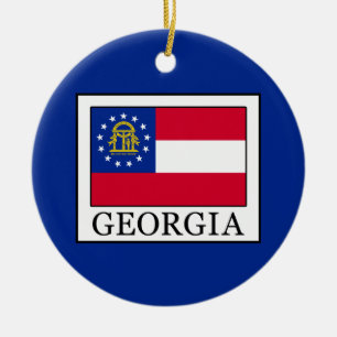 Georgia Ceramic Ornament