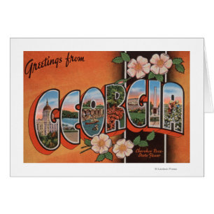 Georgia (Cherokee Rose) - Large Letter Scenes