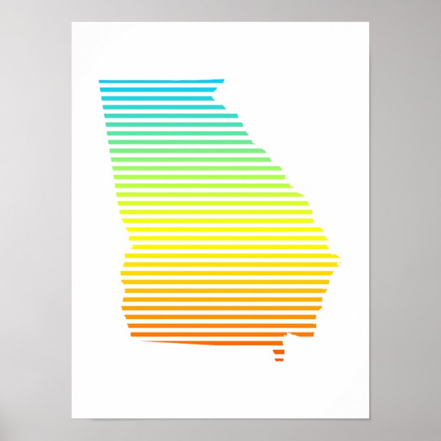 georgia chill fade poster (Front)