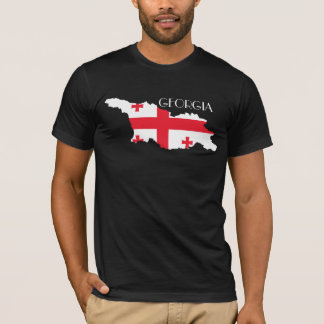 Georgia (Country) Flag-Map T-Shirt