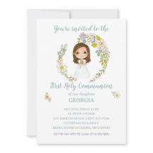 GEORGIA First Communion Invitation