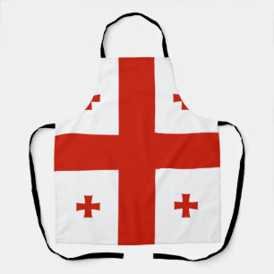 Georgia flag apron