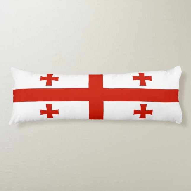 Georgia flag body cushion (Front)