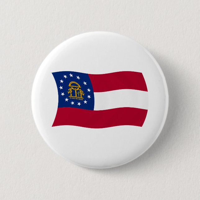 Georgia Flag Button (Front)
