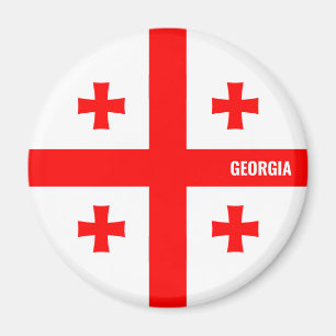 Georgia Flag Charming Patriotic Magnet