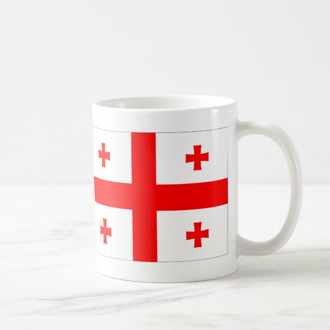 Georgia flag coffee mug (Right)
