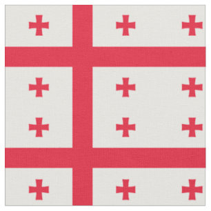 Georgia Flag Fabric