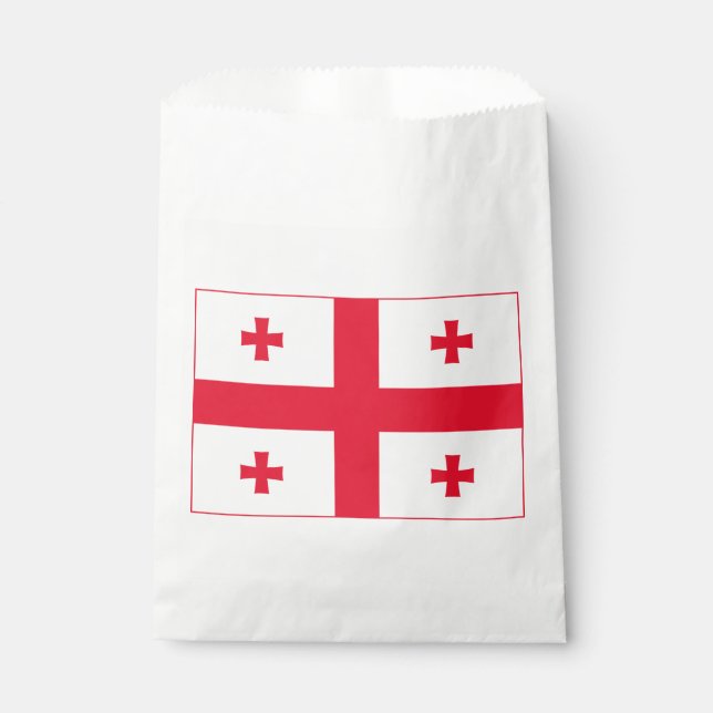 Georgia Flag Favour Bag (Front)
