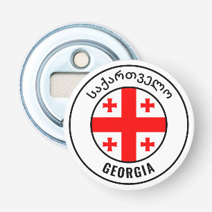 Georgia Flag Gorgeous Patriotic Bottle Opener