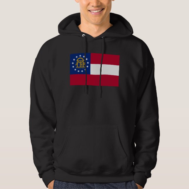 Georgia Flag Hoodie (Front)