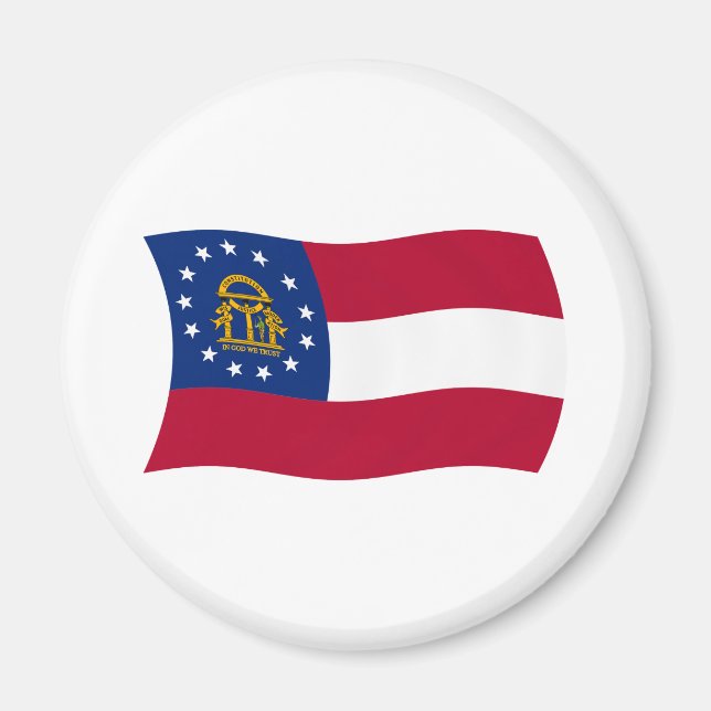 Georgia Flag Magnet (Front)