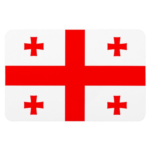 Georgia Flag Magnet (Horizontal)