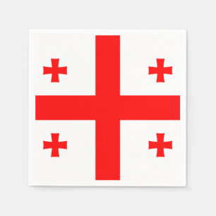 Georgia Flag Napkin