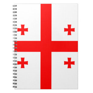 Georgia Flag Notebook