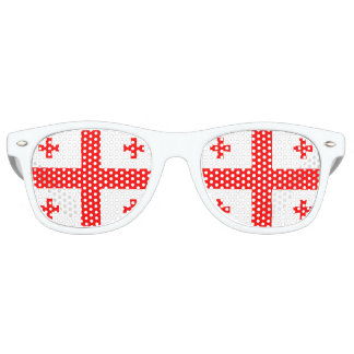 Georgia Flag Retro Sunglasses