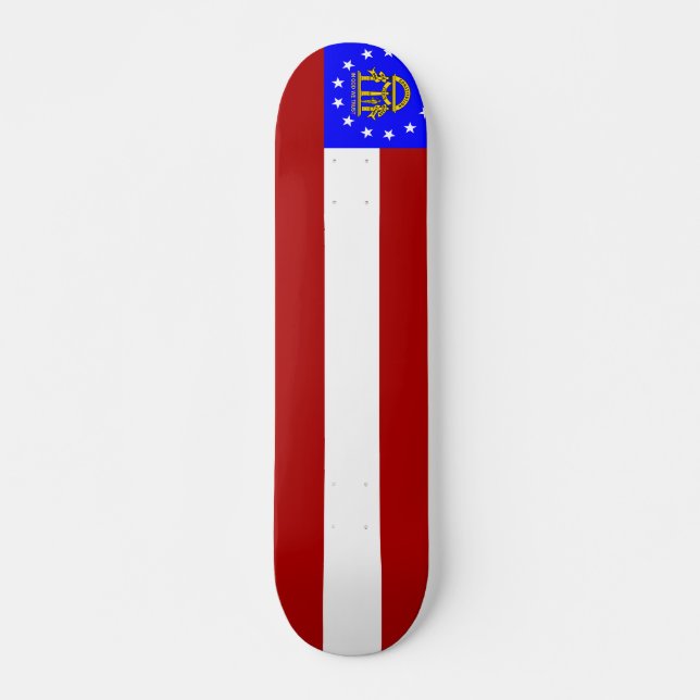 Georgia flag skateboard (Front)