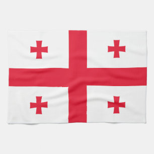Georgia Flag Tea Towel