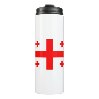 Georgia Flag Thermal Tumbler