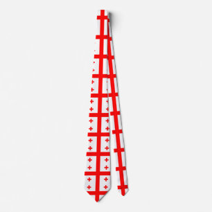 Georgia Flag Tie