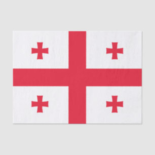 Georgia Flag Tissue Paper