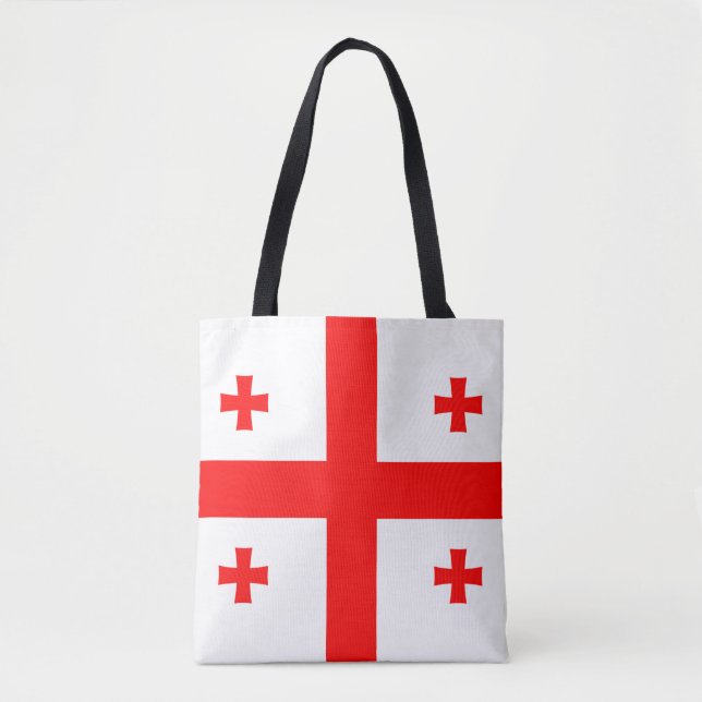 Georgia Flag Tote Bag (Front)