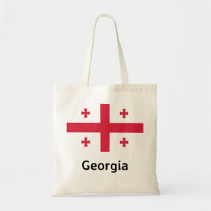 Georgia Flag Tote Bag