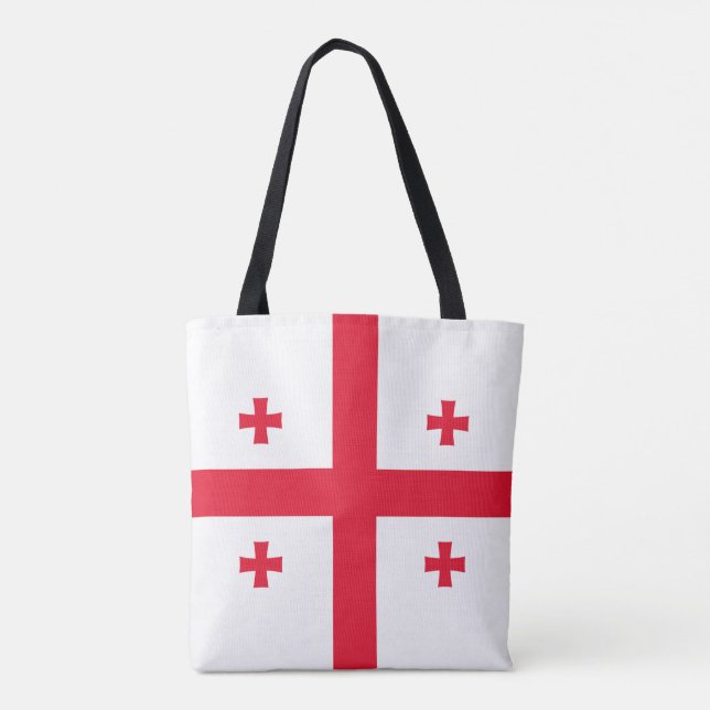 Georgia Flag Tote Bag (Back)
