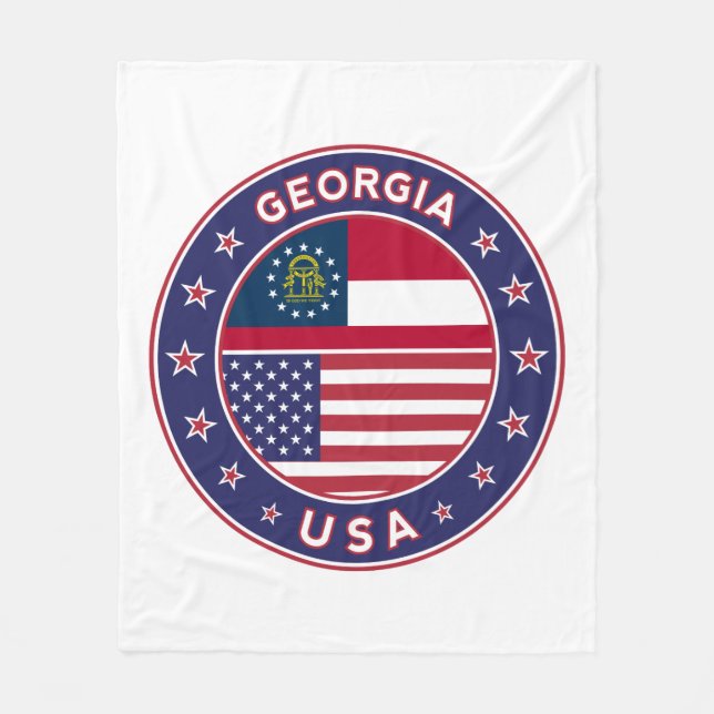 Georgia Fleece Blanket (Front)