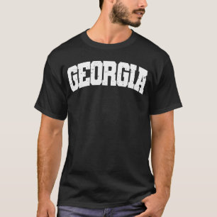 Georgia For Men Women And Kids Retro Vintage Pride T-Shirt
