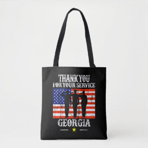 Georgia - Georgian Tote Bag Christmas