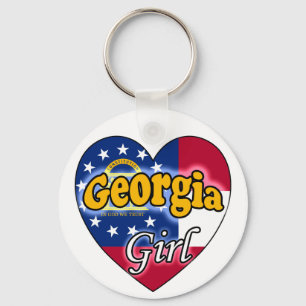 Georgia Girl Key Ring