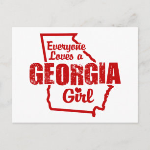 Georgia Girl Postcard