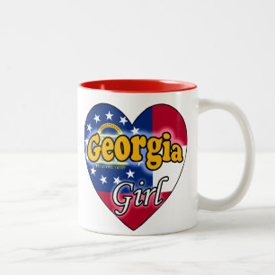 Georgia Girl Two-Tone Coffee Mug