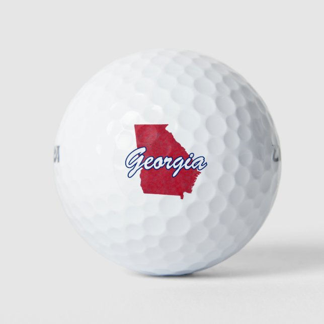 Georgia Golf Balls (Front)