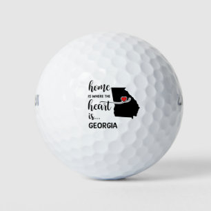 Georgia home is where the heart is golf balls
