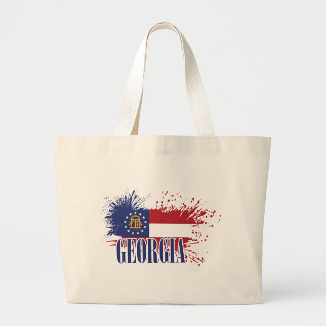 Georgia Large Tote Bag (Front)