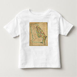Georgia Map Toddler T-Shirt