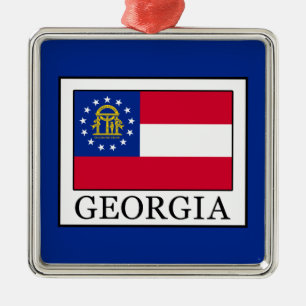 Georgia Metal Tree Decoration