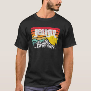 Georgia Mountains Appalachian Forests Vintage Suns T-Shirt