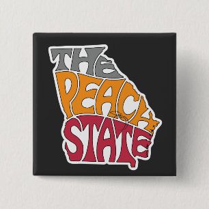 Georgia Nickname Word Art 15 Cm Square Badge