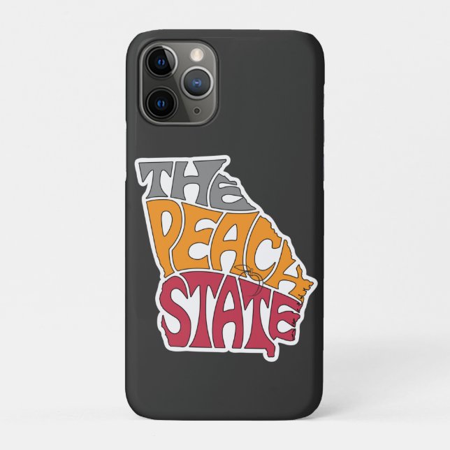 Georgia Nickname Word Art Case-Mate iPhone Case (Back)