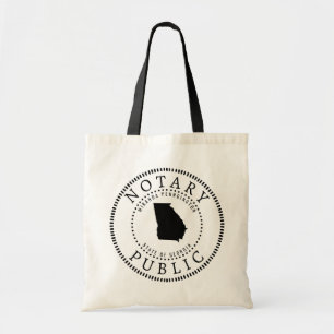 Georgia Notary Public Personalised Tote Bag