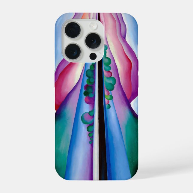 Georgia O'Keeffe, Lake George Reflection (1921) iPhone Case (Back)