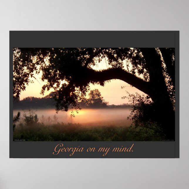 Georgia On My Mind Poster (Front)