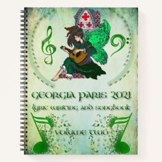 Georgia Paris Songbook Vol 2 Notebook