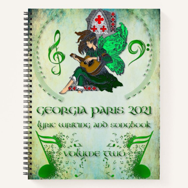 Georgia Paris Songbook Vol 2 Notebook (Front)