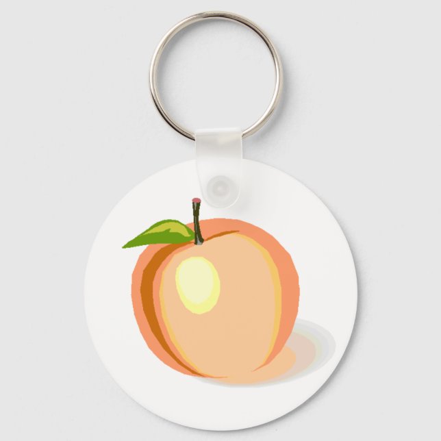 Georgia peach key ring (Front)